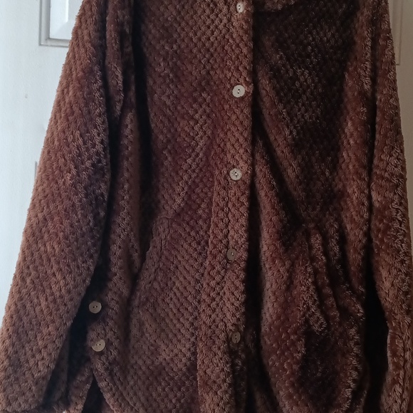 Cute Brown Teddy Jacket - Picture 3 of 5